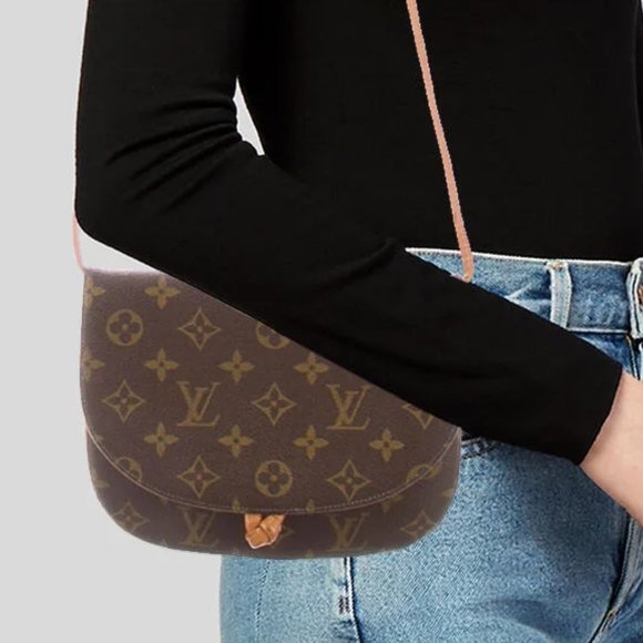 ❤️ Auth Vintage LOUIS VUITTON LV FRENCH CO Odeon Monogram Knot Flap Bag Purse - Picture 12 of 12